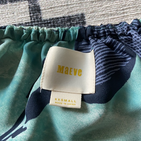 Anthropologie Islander Turquoise Top - Picture 5 of 6